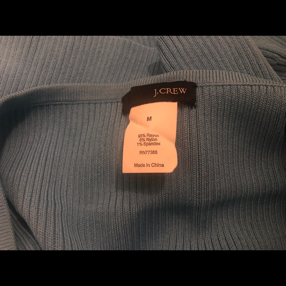 VINTAGE J Crew Ribbed Halter Top - Picture 5 of 5